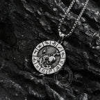 Aquarius Stainless Steel Pendant - 