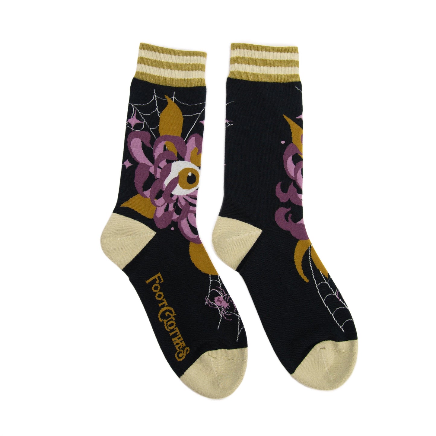 Arachnid's Bloom Crew Socks