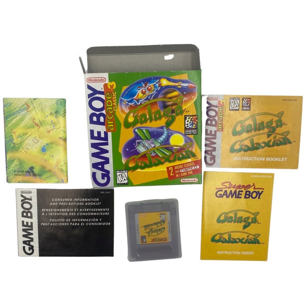 Arcade Classic 3: Galaga And Galaxian - Nintendo GameBoy