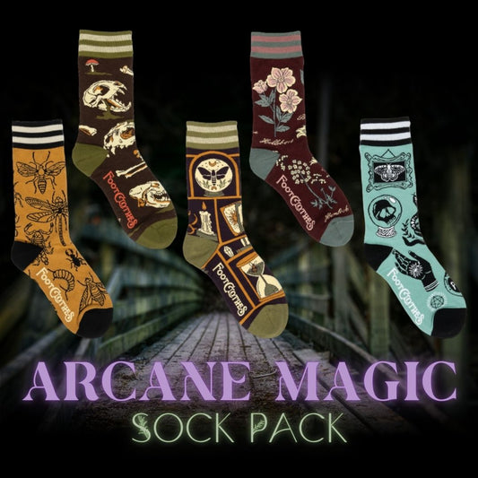 Arcane Magic Sock Pack | 5 Designs