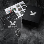 Archangel Saint Michael Shield Stainless Steel Pendant - Stainless Steel / Pendant Only