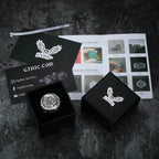 Archangel Saint Michael Stainless Steel Men’s Ring Handcrafted - Stainless Steel / 7