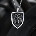 Archangel Saint Michael Sword Stainless Steel Pendant - Stainless Steel / Pendant Only