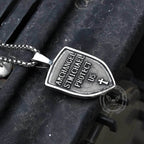 Archangel Saint Michael Sword Stainless Steel Pendant - Stainless Steel / Pendant Only