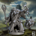 Archpriest Boldar (Male Loxodon Cleric) - With Hat