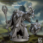 Archpriest Boldar (Male Loxodon Cleric) - With Hat