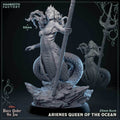 Arienes, Queen of the Ocean (Female Mermaid Noble) - 