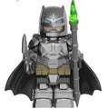Armored Batman from Batman V Superman Lego Minifigures Custom toys Silver 12