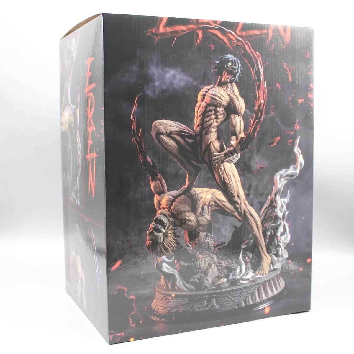 Attack on Titan Eren Jaeger Figure 29cm - PVC Armored Titan Statue - with box