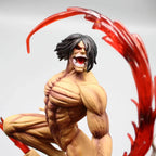 Attack on Titan Eren Jaeger Figure 29cm - PVC Armored Titan Statue - with box