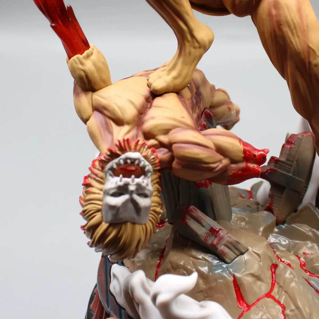 Attack on Titan Eren Jaeger Figure 29cm - PVC Armored Titan Statue - with box