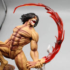Attack on Titan Eren Jaeger Figure 29cm - PVC Armored Titan Statue - with box