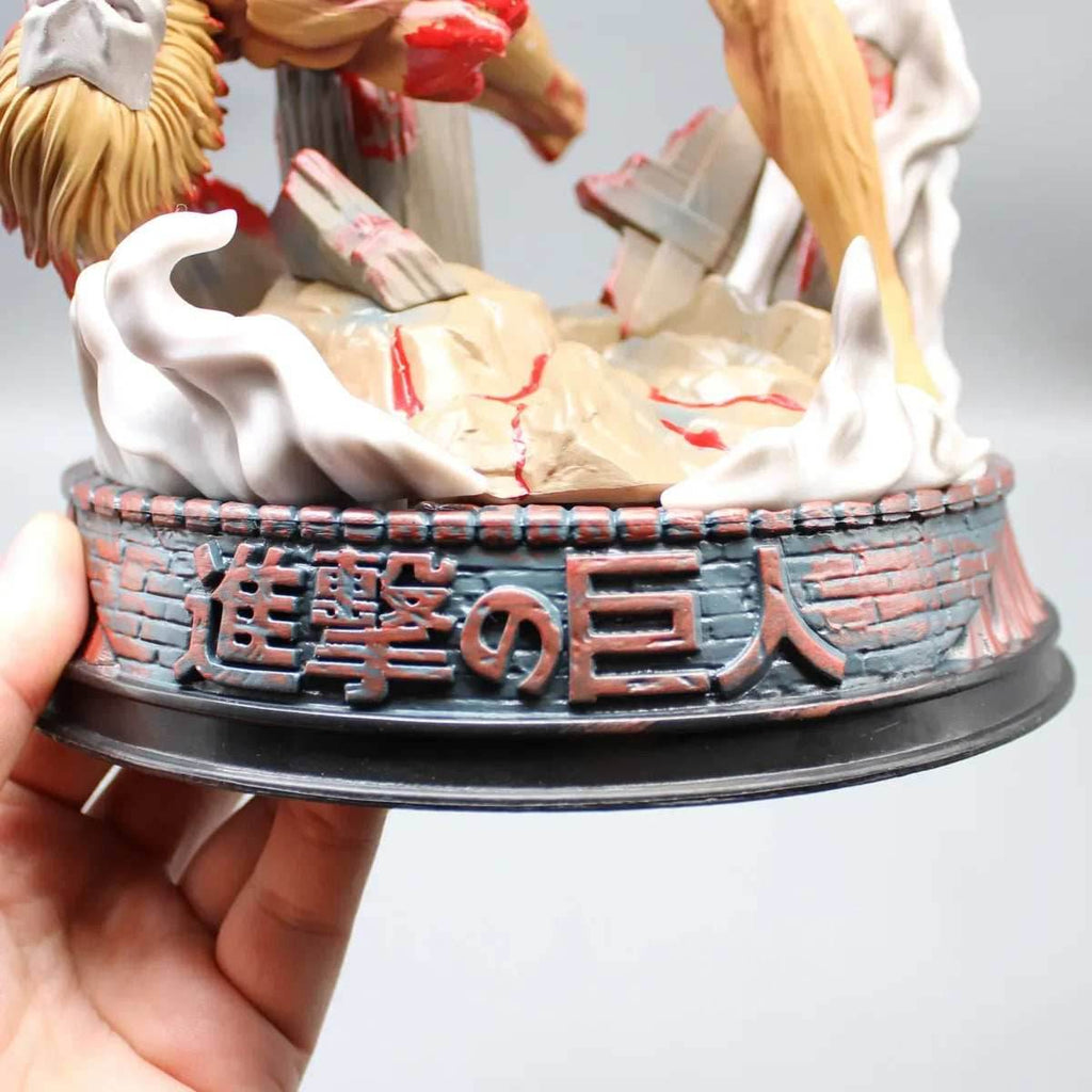 Attack on Titan Eren Jaeger Figure 29cm - PVC Armored Titan Statue - with box