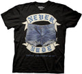 Arrested Development Never Nude Adult T-shirt - S / Black
