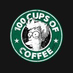 100 Cups of Coffee - Mens / Black / S