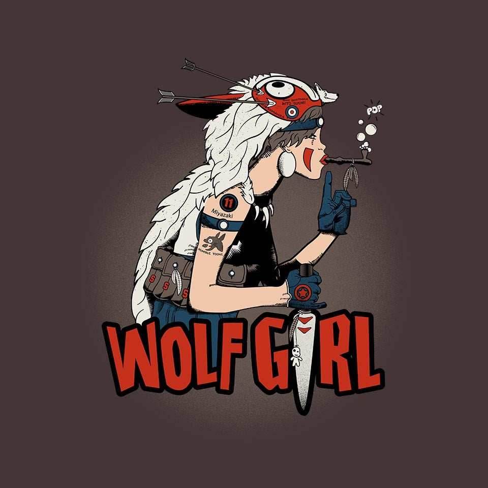 Wolf Girl - Mens / Black / S