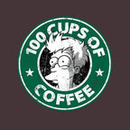100 Cups of Coffee - Mens / Black / S