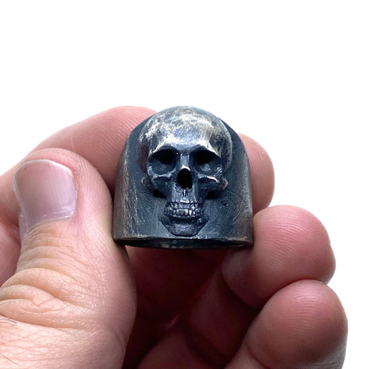 Artifact Skull Ring in Sterling Silver Fulfilled Julian The 2nd