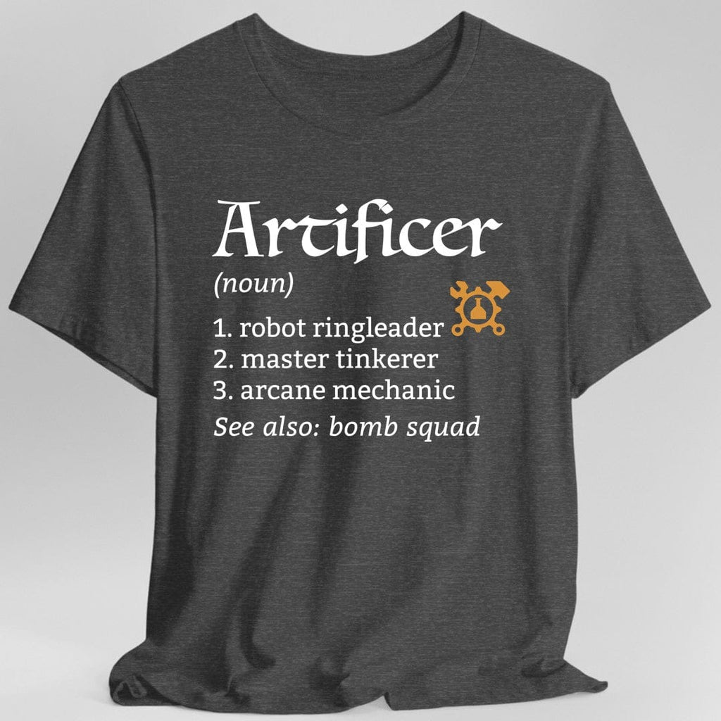 Artificer Class Definition T-Shirt – Funny DnD Definition Tee