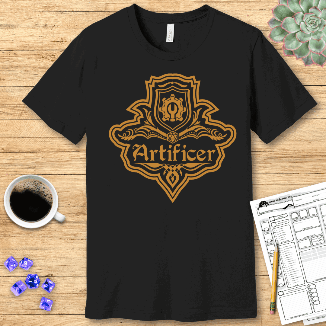 Artificer Class Emblem T-Shirt - Navy / S