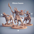 Arverian Cervitaurs (Centaur Warriors) - A - Bow & Dagger