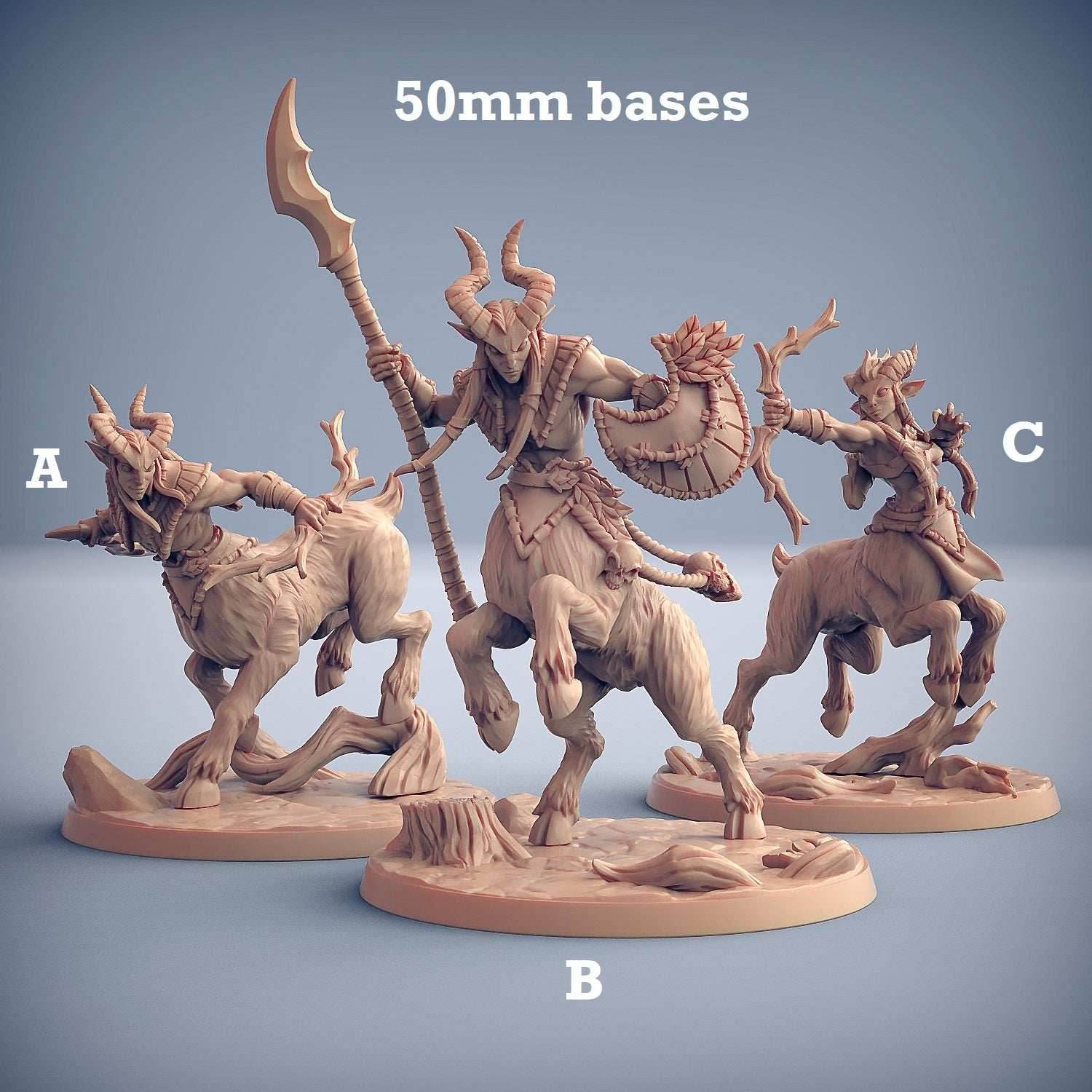 Arverian Cervitaurs (Centaur Warriors) - A - Bow & Dagger