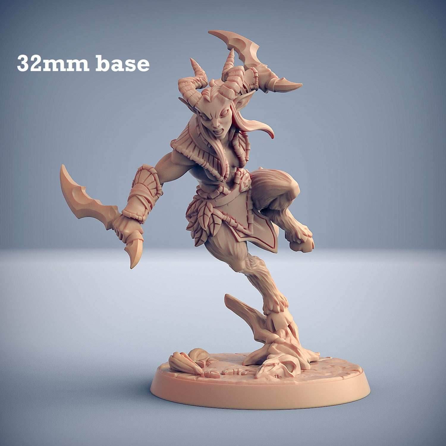 Averian Woodkeeper: Sculpt D (Female Faun Assassin) - 