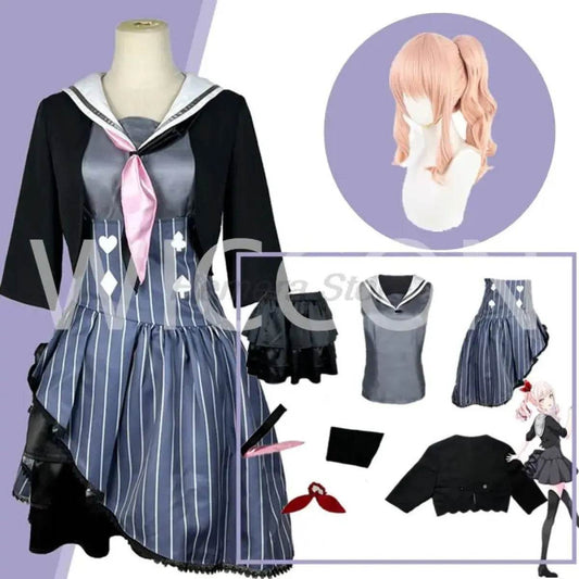 Akiyama Mizuki, Yoisaki Kanade, Shinonome Ena, Asahina Mafuyu Cosplay Costume - Project Sekai Colorful Stage! - COSTUME WIG3 / S