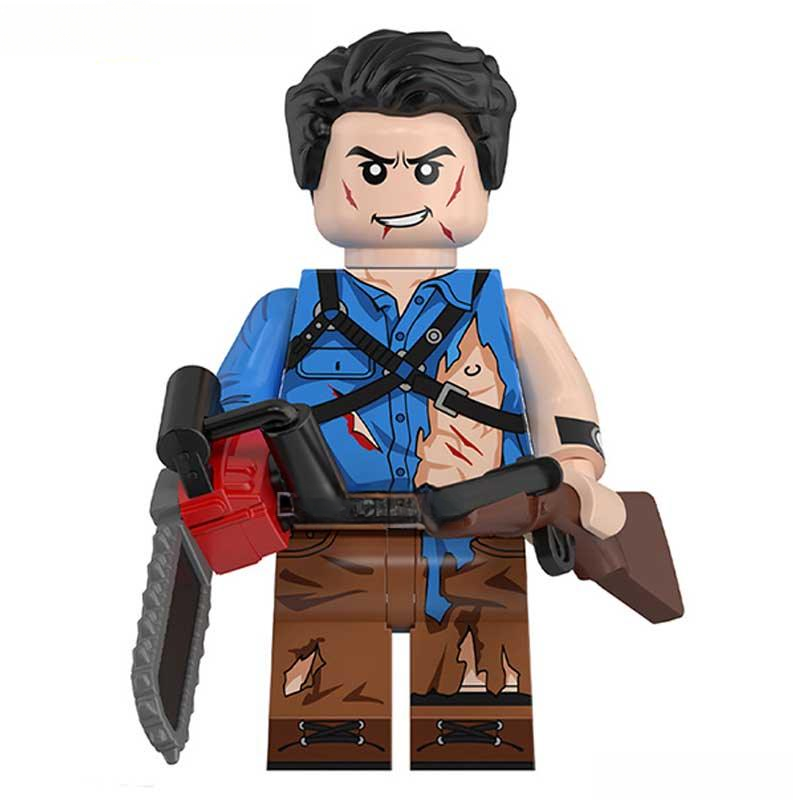 Ash from The Evil Dead Lego Horror Movie Minifigures Custom Toys NEW 1
