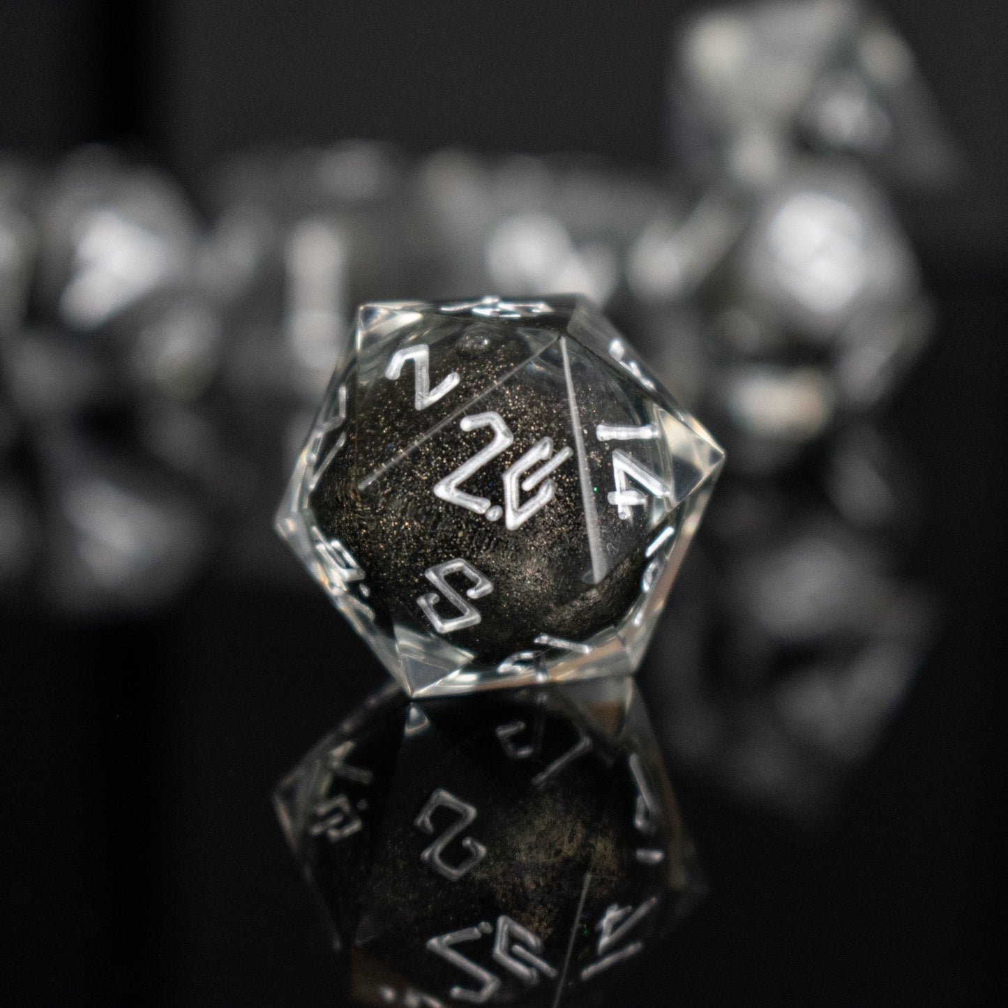 Ashes of My Enemies Liquid Core Dice Set