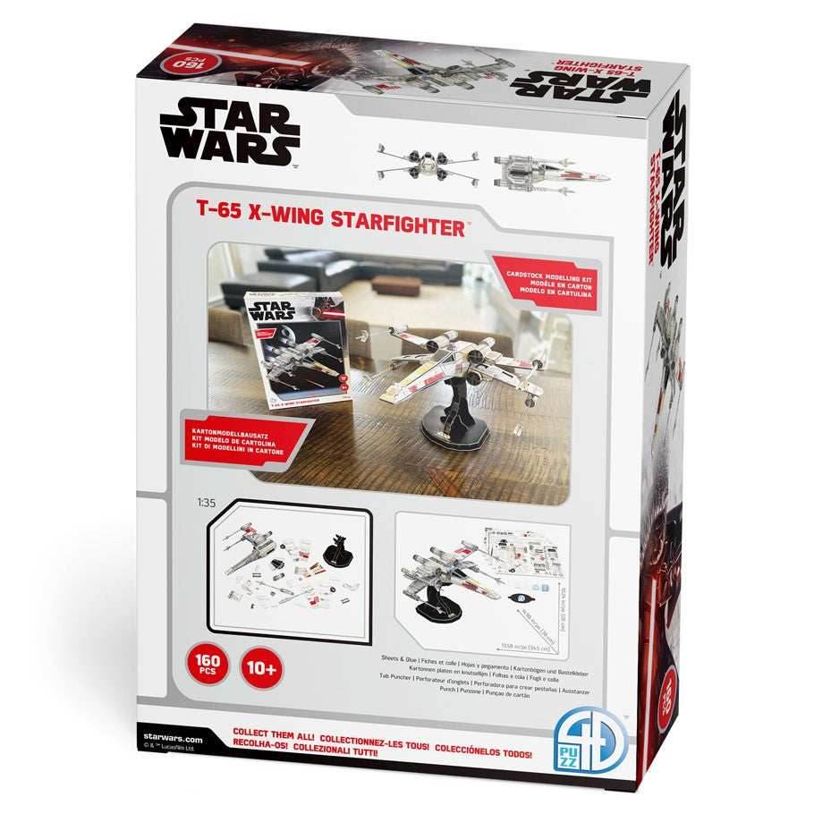 4D Model Kit: Star Wars - T-65 X-Wing Starfighter - 