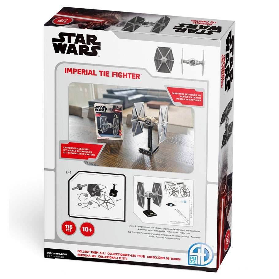 4D Model Kit: Star Wars - Imperial TIE Fighter - 