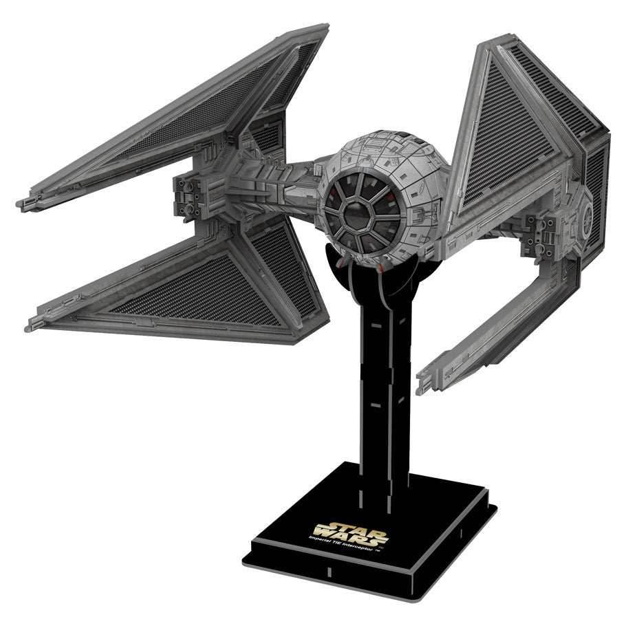 4D Model Kit: Star Wars - Imperial TIE Interceptor - 