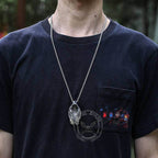 Assassin Windbreaker Stainless Steel Pendant - Stainless Steel / Pendant Only