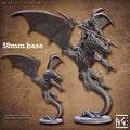 Assault Dragon: Sculpt A (Wild or Mounted Dragonrider Cavalry Unit) - Wild (No Saddle or Rider)