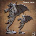 Assault Dragon: Sculpt C (Wild or Mounted Dragonrider Cavalry Unit) - Wild (No Saddle or Rider)
