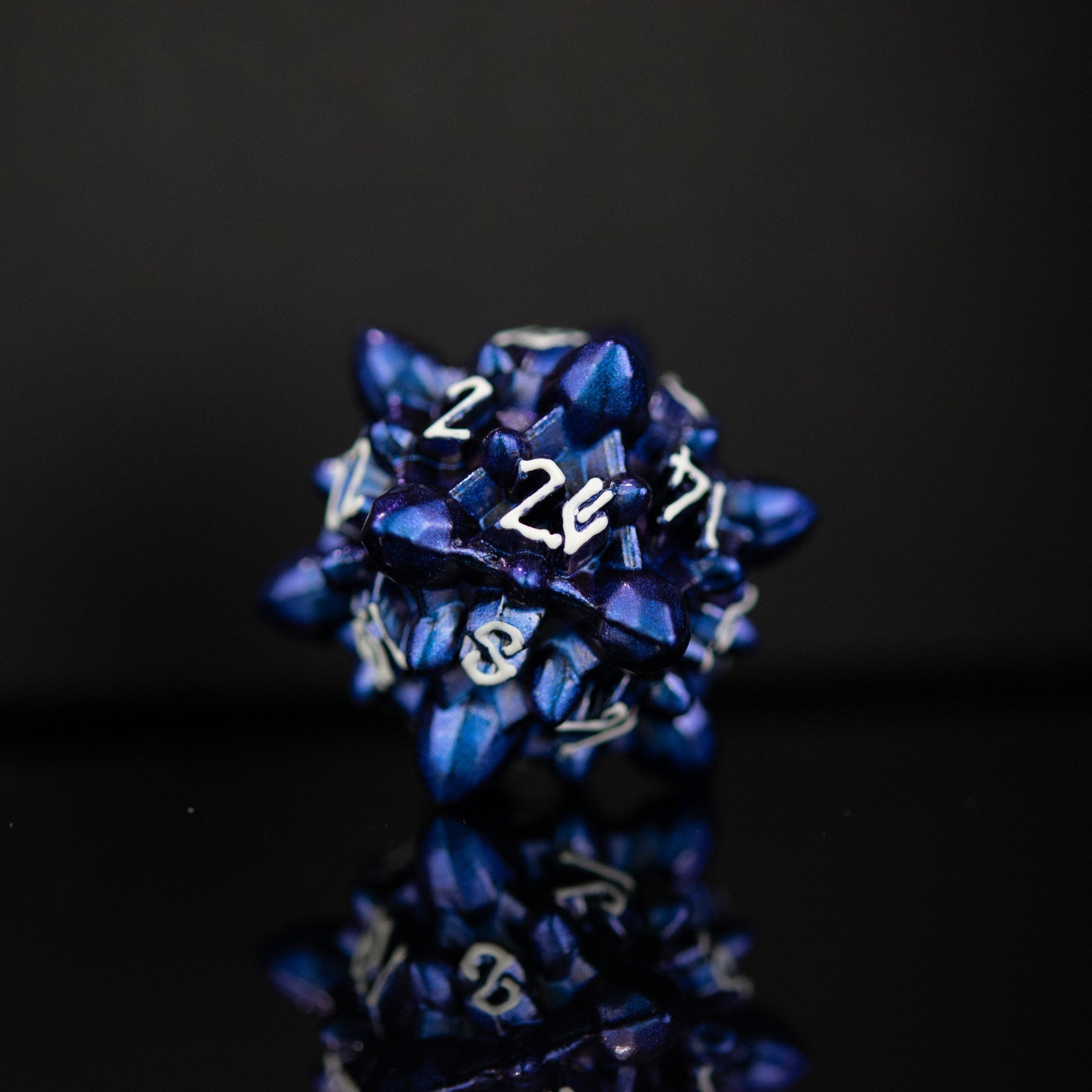 Asteroid Fields Metal Dice Set - Icarus