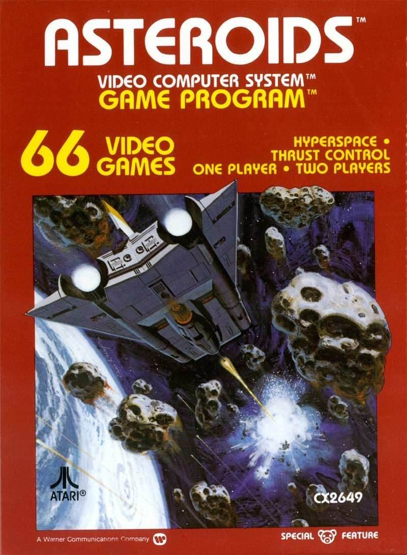 Asteroids (Atari 2600) - Game Manual Only