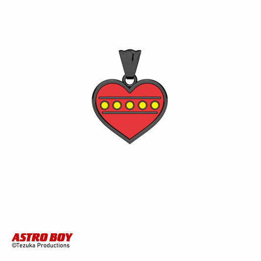 Astro Boy™ Heart Necklace - Black