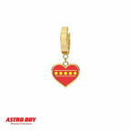 Astro Boy™ Heart Earring - Gold / Single