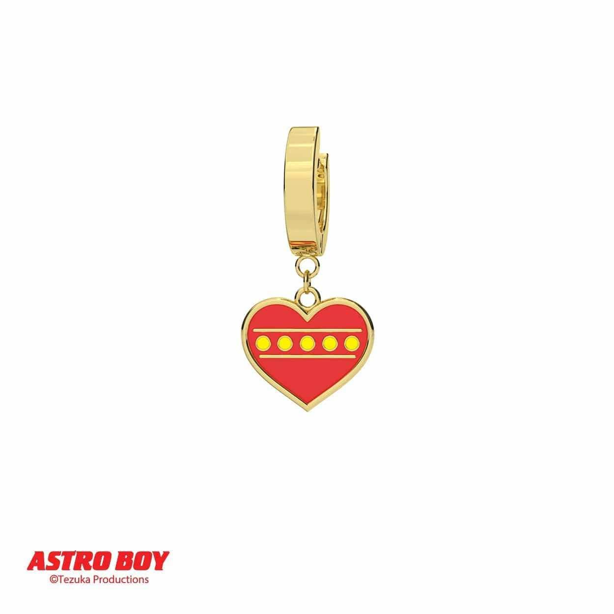Astro Boy™ Heart Earring - Gold / Single