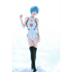 D.VA, Mercy, Asuka Cosplay Swimsuit - Style 3 / M / Anime