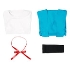 Rei Ayanami & Asuka Langley Soryu Cosplay Costume - School Uniform Dresses - Beige / XS / CN | Asuka Langley Soryu