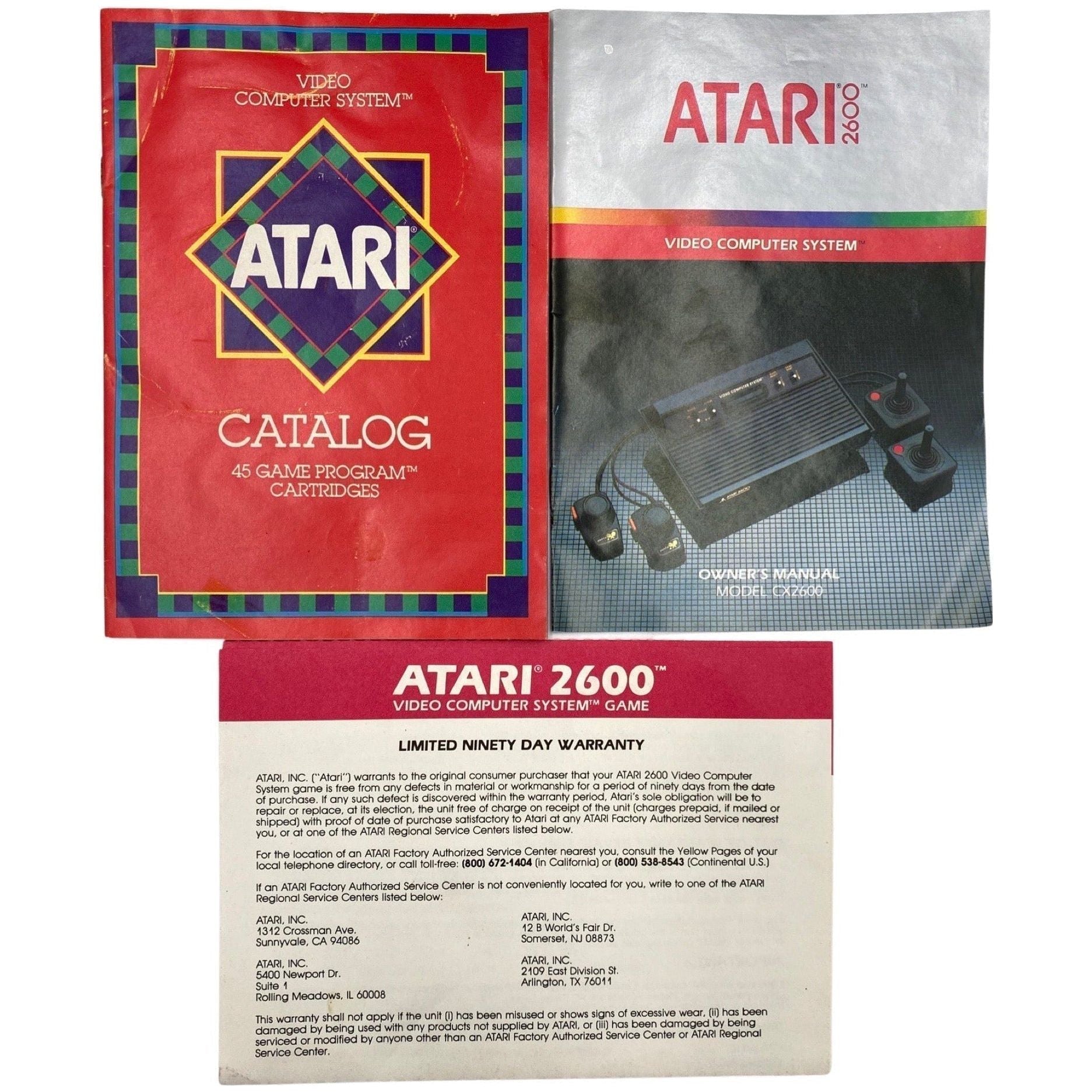 Atari 2600 (System-CIB) [Vadar] (CX-2600 CR)