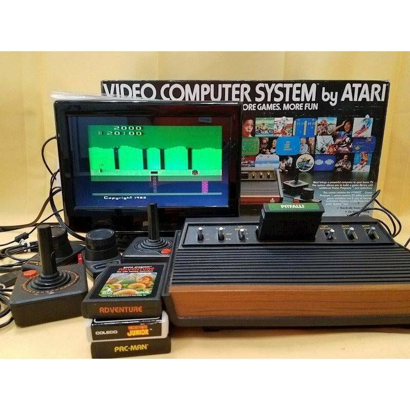 Atari 2600 System with Games