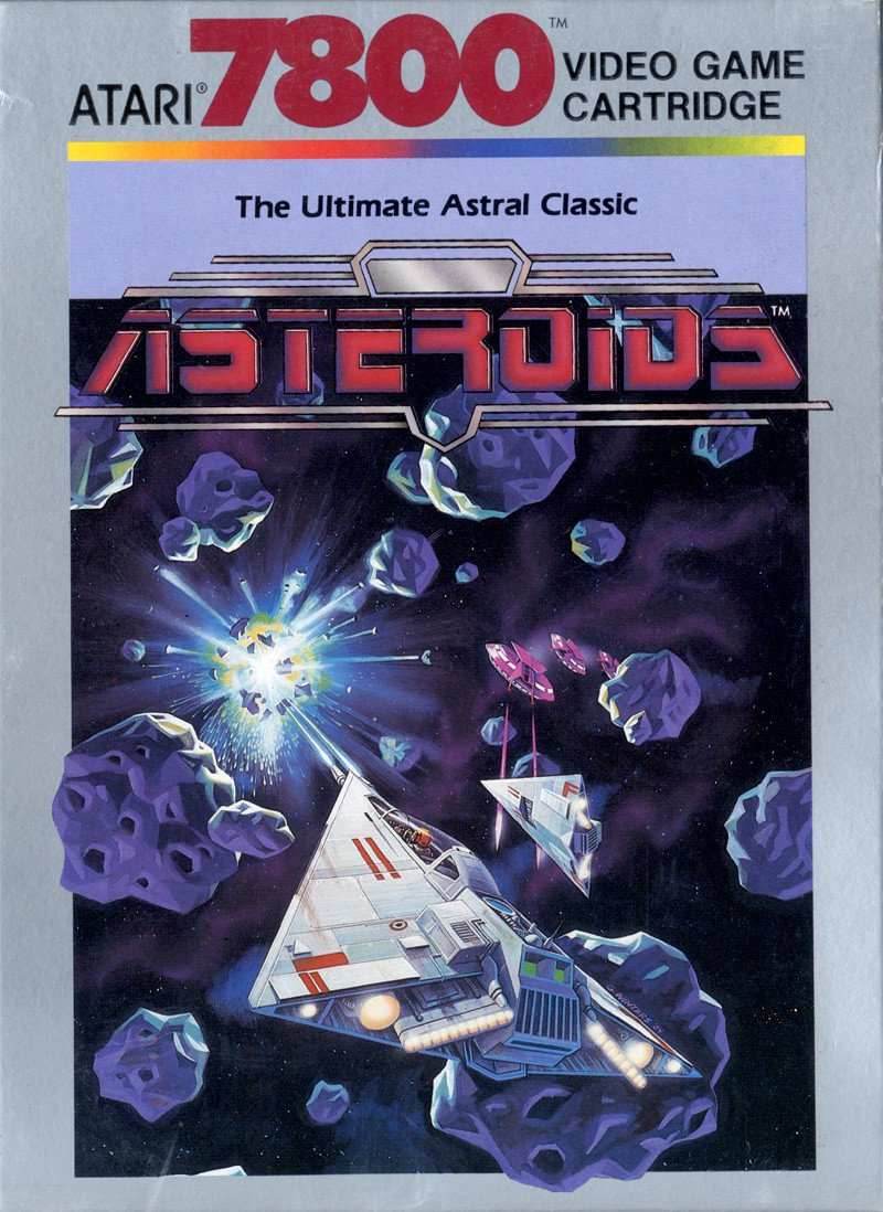 Asteroids (Atari 7800) - Game Manual Only