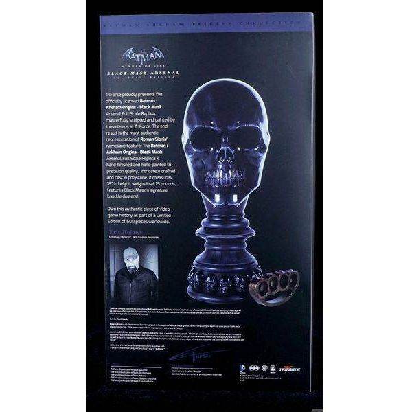 Project Triforce Batman: Arkham Origins - Black Mask Arsenal 1:1 Scale Replica - 