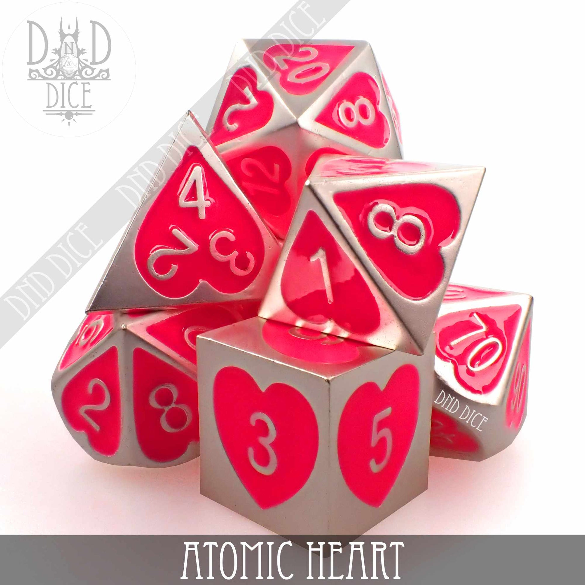 Atomic Heart Metal Dice Set