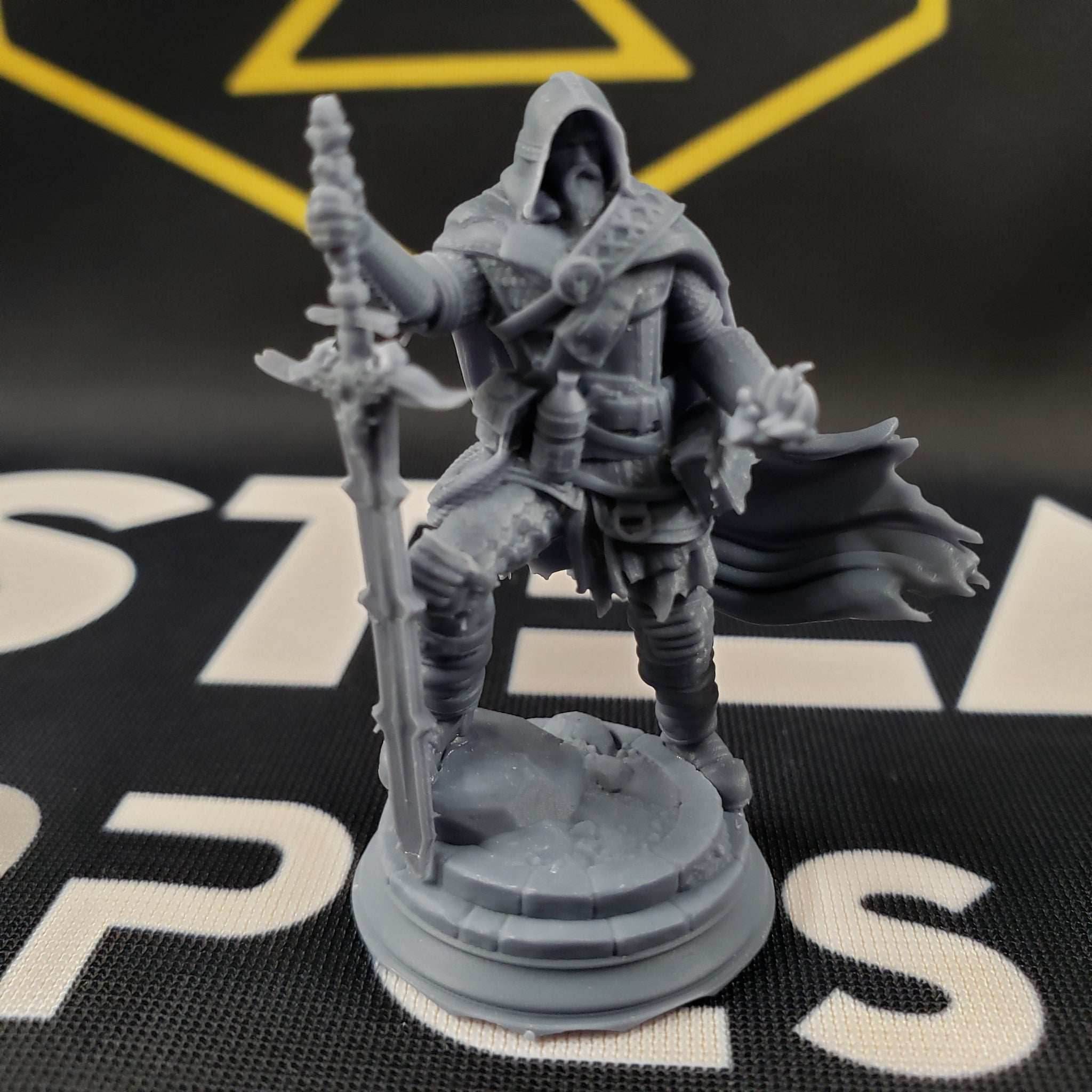 Ator, Revenant of Vindication (Male Undead Ranger) - 32mm Scale