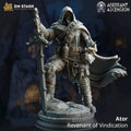 Ator, Revenant of Vindication (Male Undead Ranger) - 32mm Scale